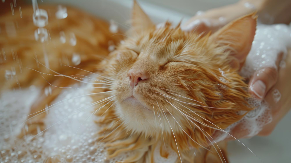 Cat Bathing tips