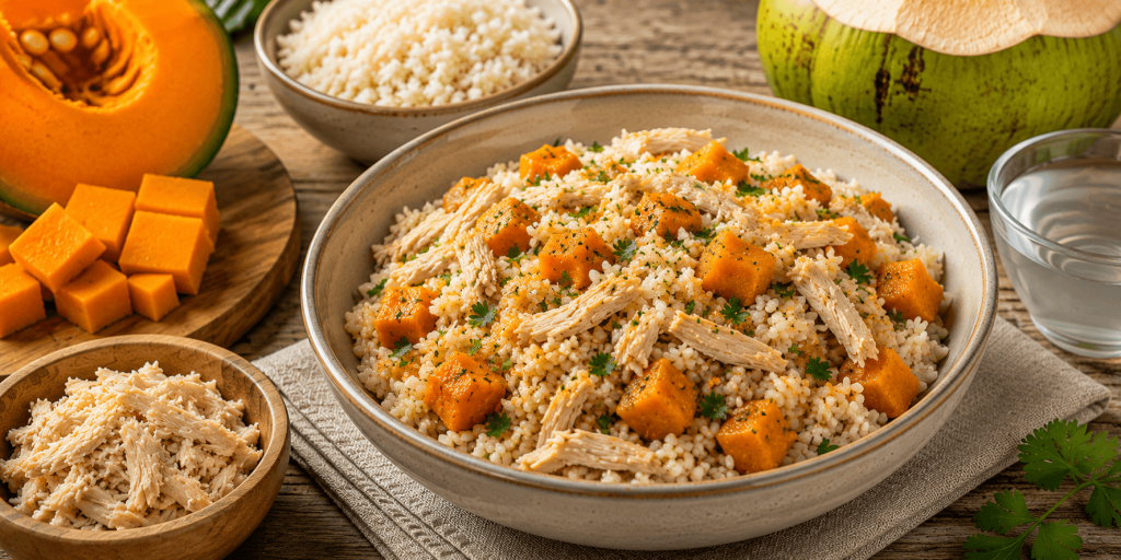 Chicken & Pumpkin Summer Bowl