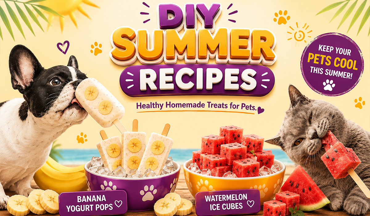 DIY Summer Recipes for pets/ Swoofi